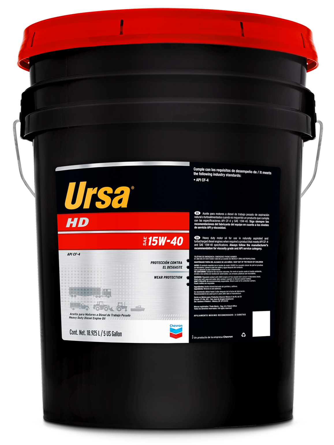 URSA® HD SAE 15W-40  Lubricantes Chevron (Latin America)